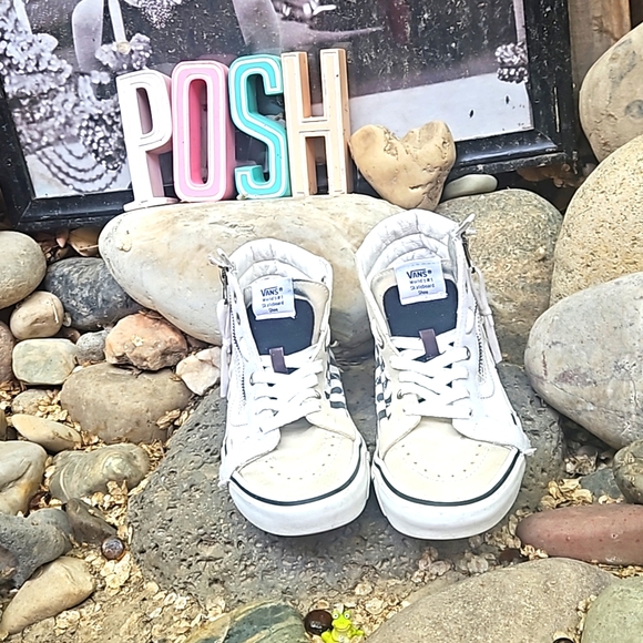 VANS SK8-Hi CAP LX Reissue 'White Checkerboard' - Picture 4 of 11